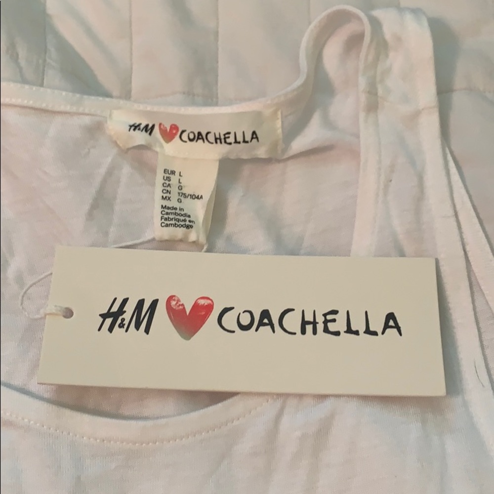 Coachella white tank top - Picture 3 of 3